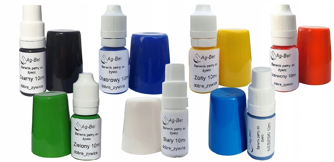 

Barwnik Pełny do Żywicy epoksydowej Zestaw 7x10 ml