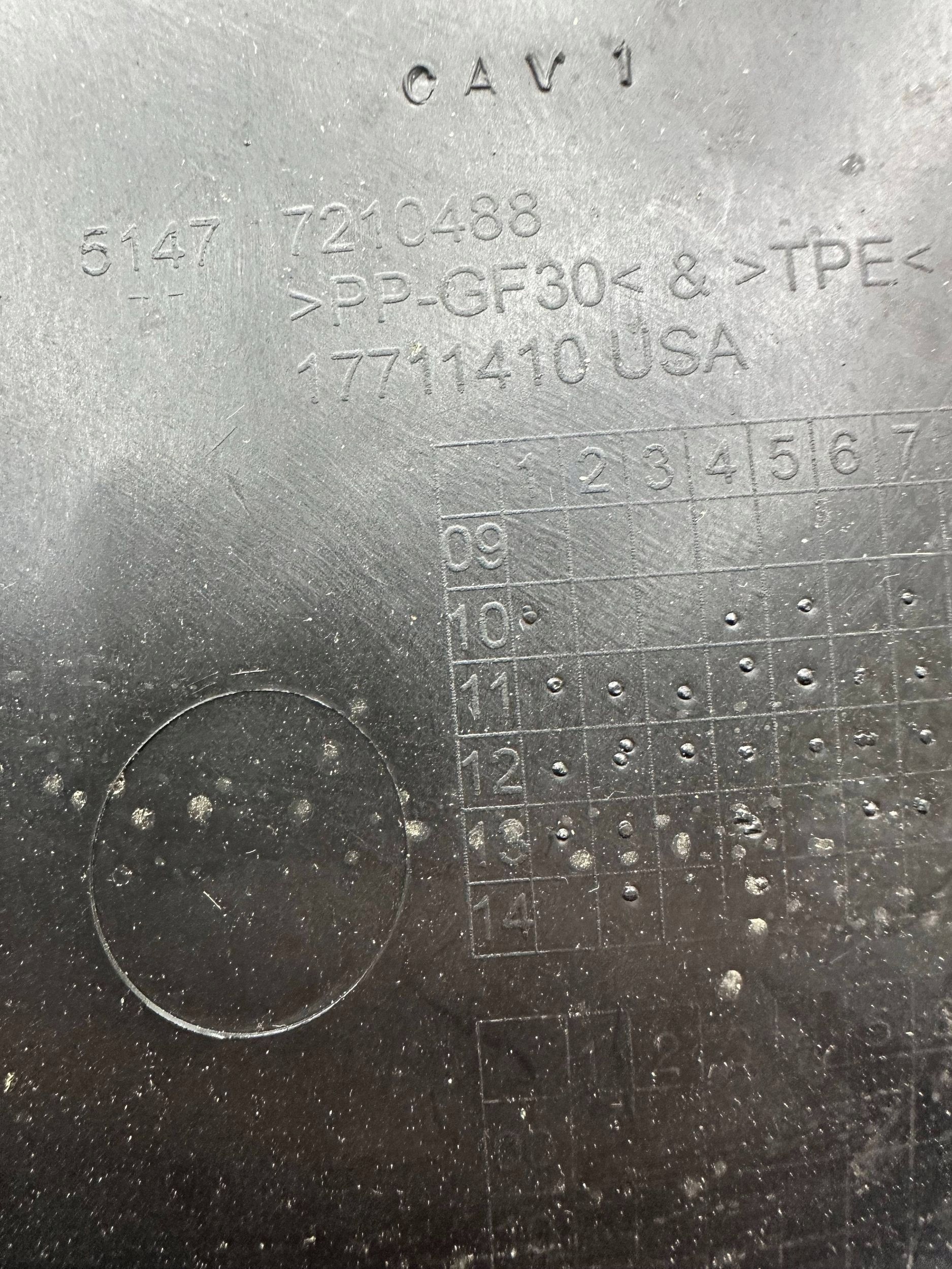 pipe dolotowa BMW X3 F25 7210488