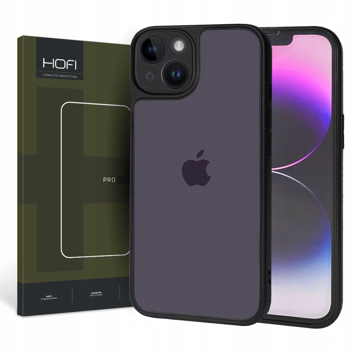 

2-PAK Etui Line Case Iphone 14 Plus Silikon +szkło