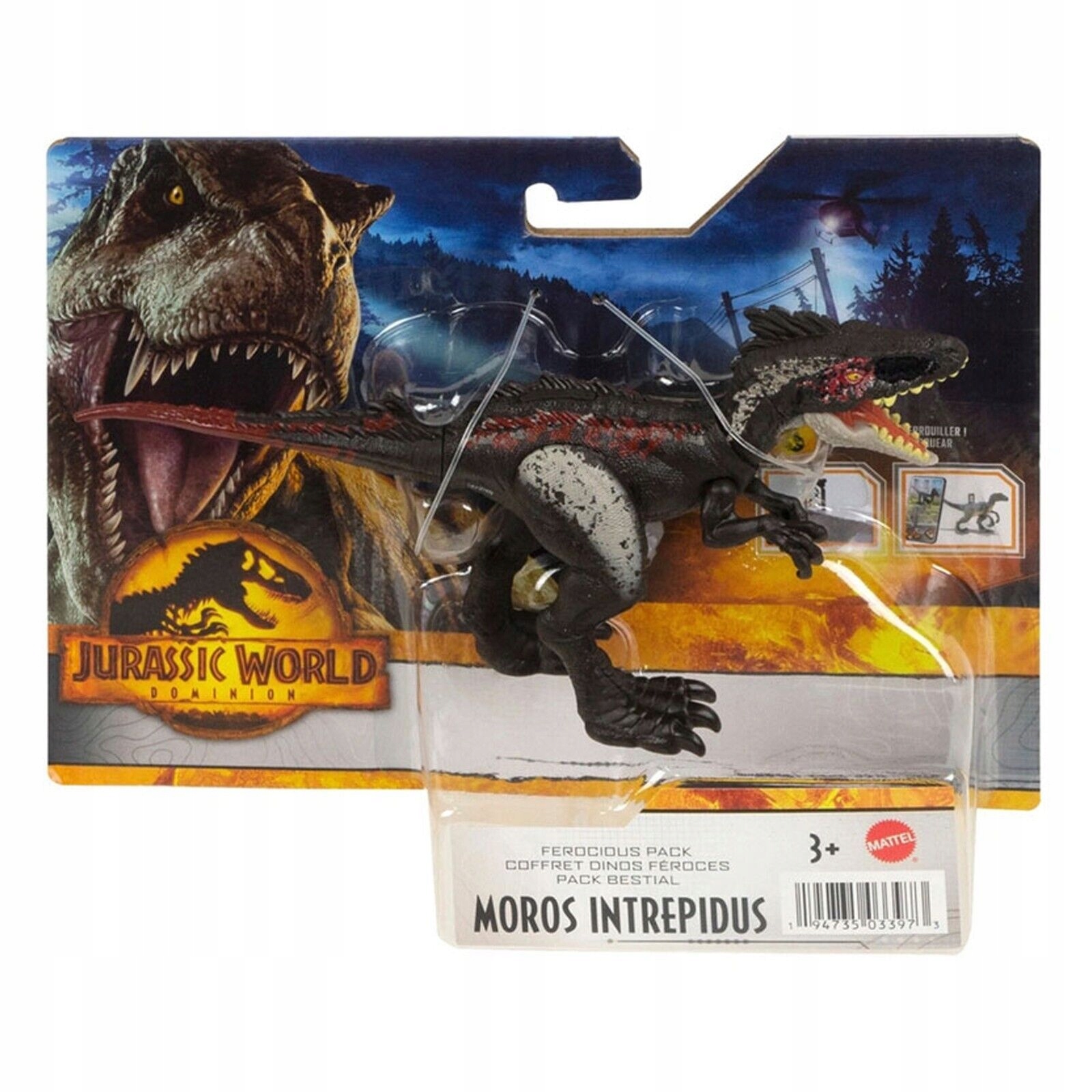 

Dinozaur Jurassic World Moros Intrepidus HDX29