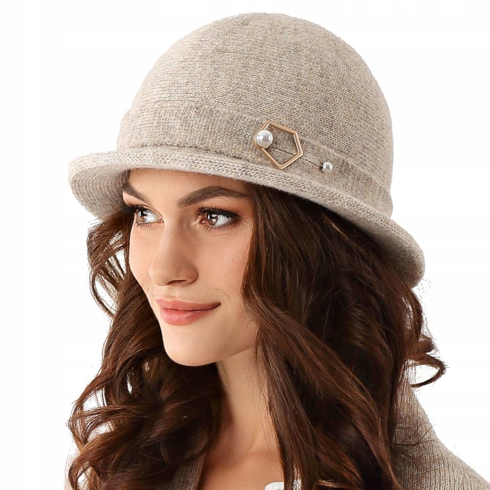 

Kapelusz damski Lauren Jasny beż Polski