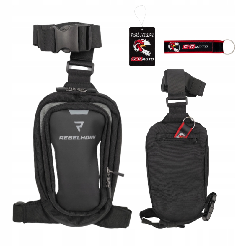 REBELHORN HIP II BLACK torba na biodro udo GRATISY