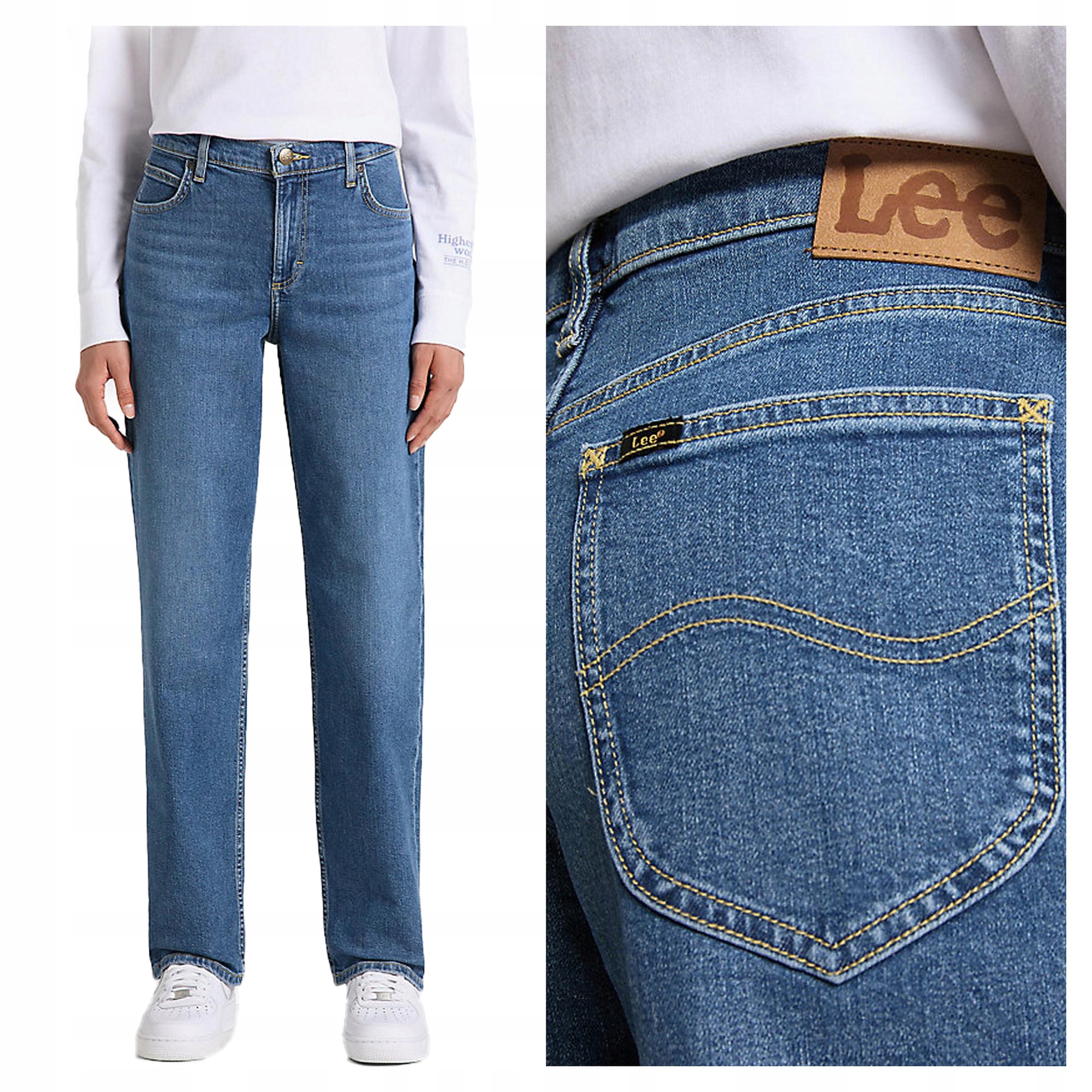 Lee Jane W26 L31 Dámské džíny Jednoduché