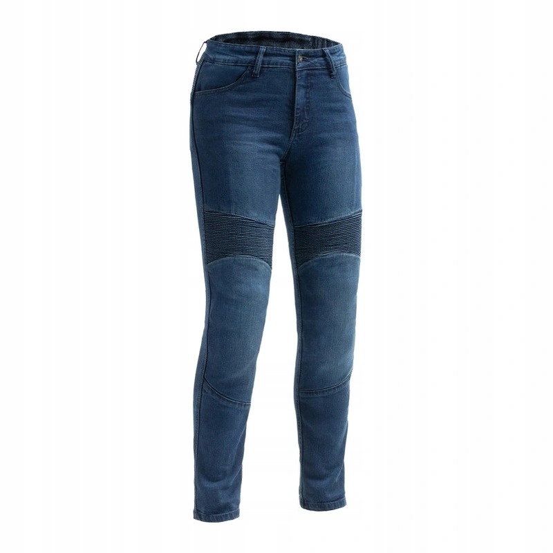 Jeansy motocyklowe damskie Broger Aura Lady Blue niebieski Gratisy