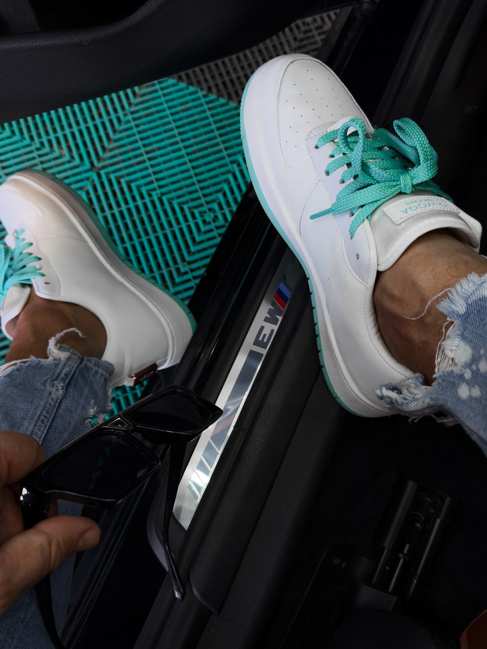 Pánské Boty Dayton Olavoga Bílo Modré 44