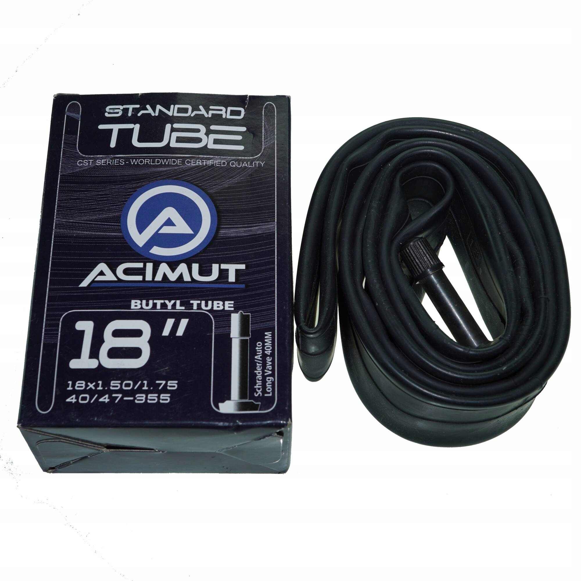 Dętka Acimut 18"x1,50-1,75 Schreader TB-AC003