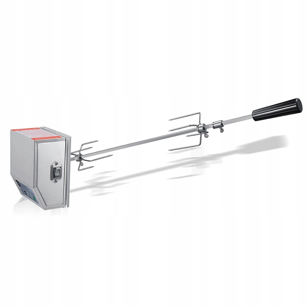 Uniwersalny grill Rotisserie Kit Roaster 117cm Spit Rod Silnik elektryczny