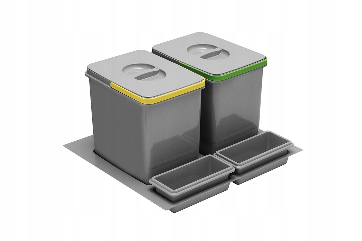 KOSZ NA ŚMIECI SEGREGACJA GTV 60 - 2 KOSZE