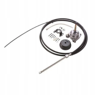 Przekładnia kierownicza 13stóp 397cm sterociąg linka zestaw silnik do 125KM