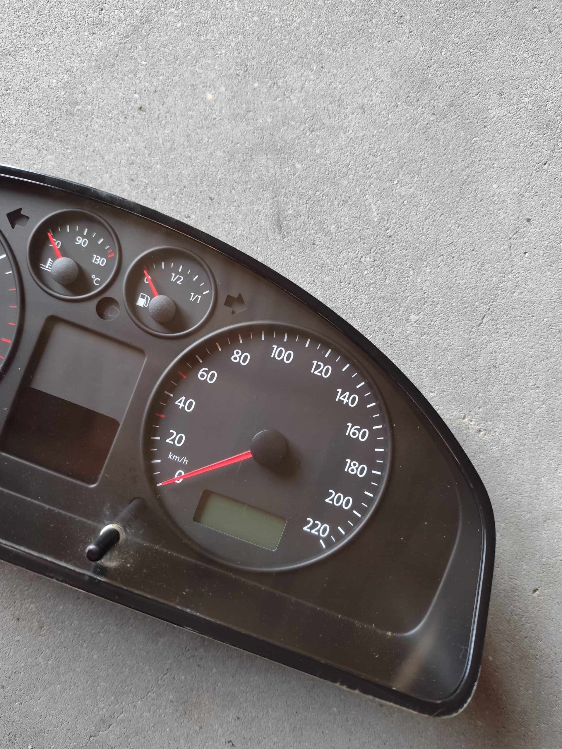 dials clock dials VW T5 7H0920861E POLFIS