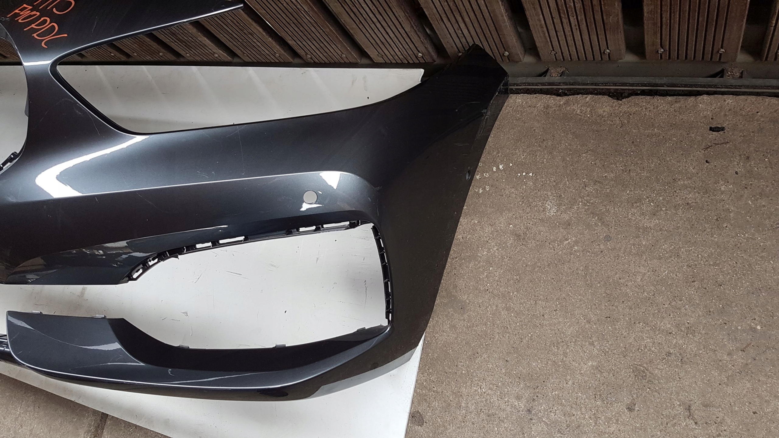 front bumper BMW SERIA 1 F40 MINERALGRAU