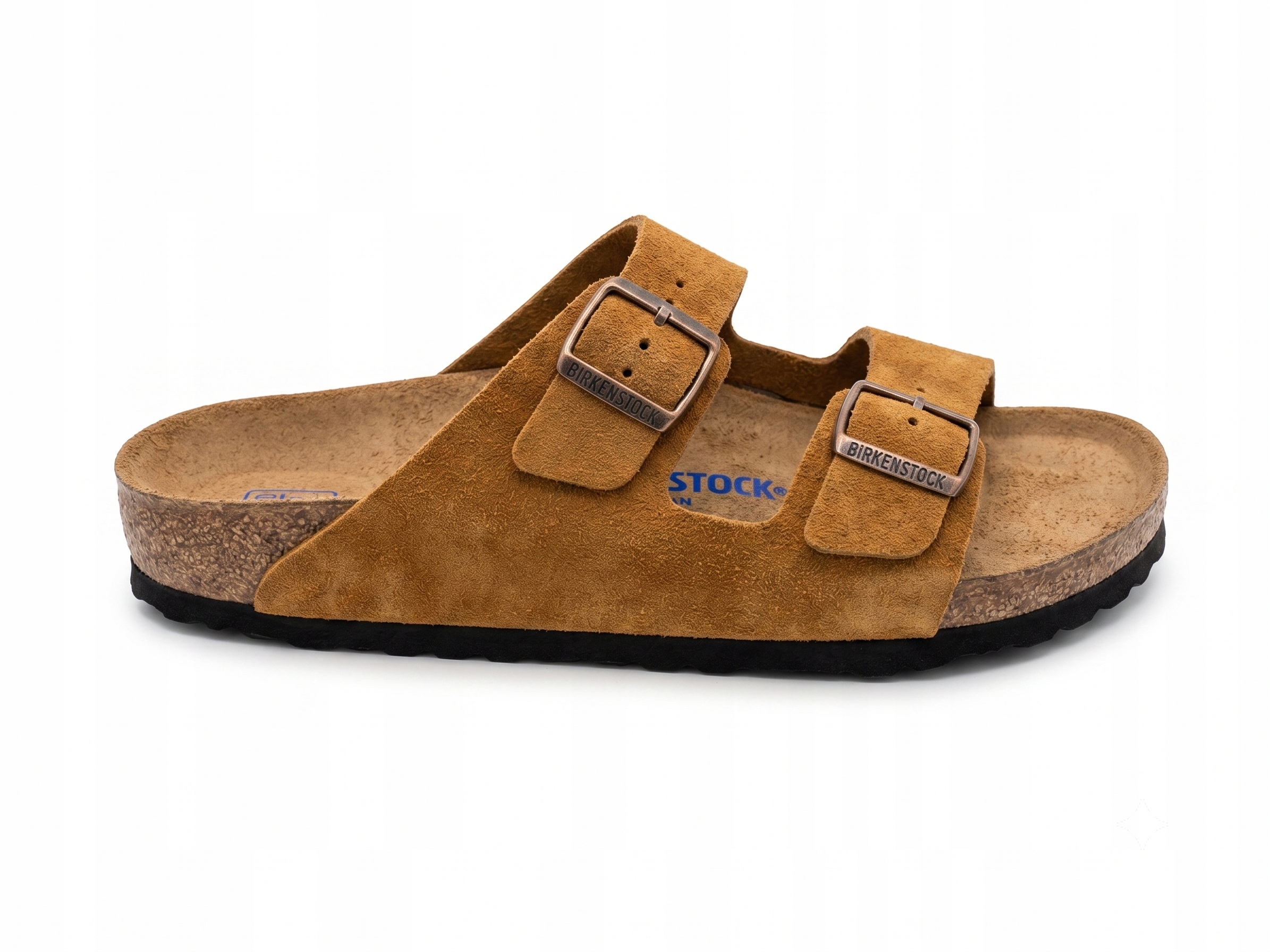 Birkenstock Arizona Soft damskie klapki 1030865 brązowe r. 41