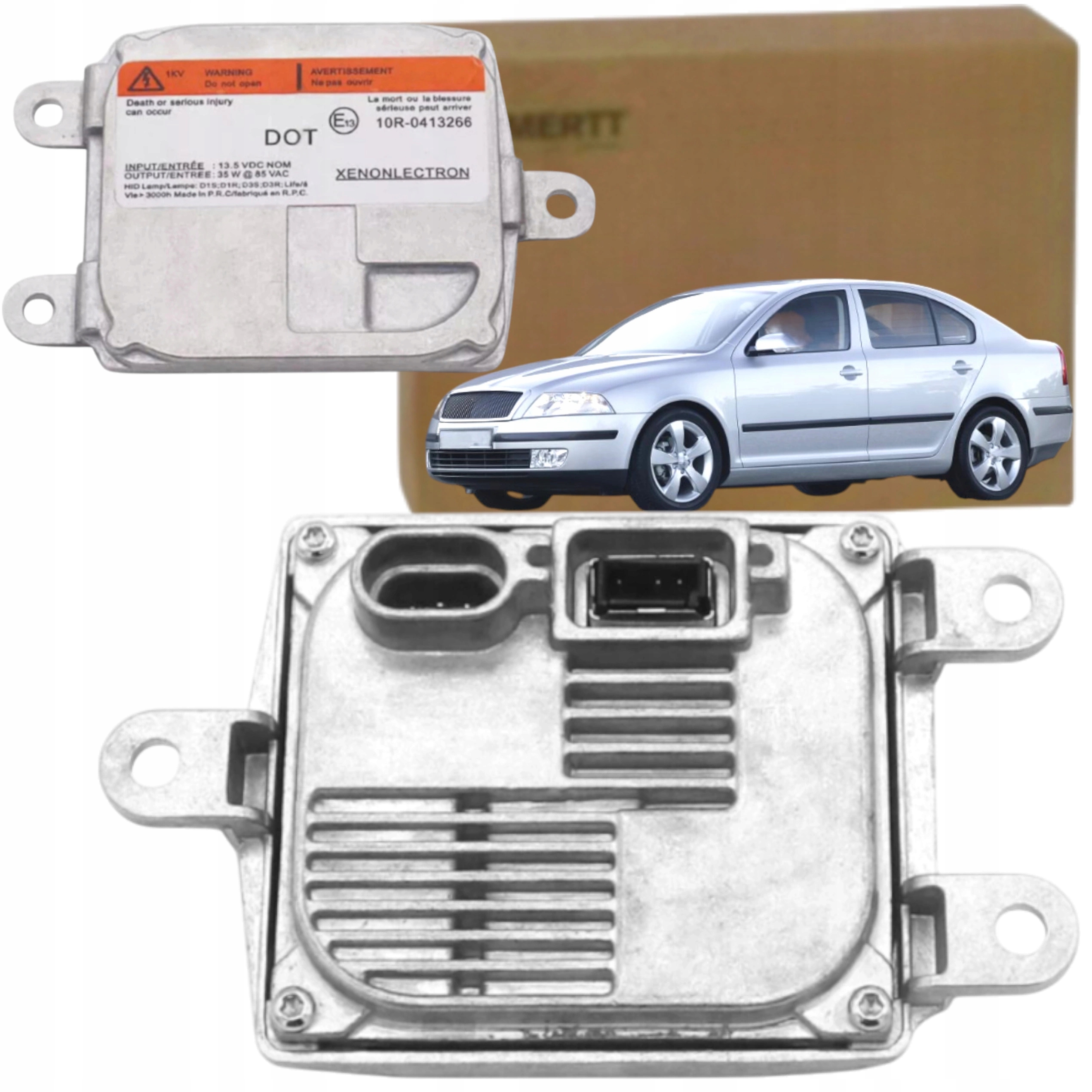 Škoda Chrysler Lincoln Chevrolet Měnič Napětí Modul Xenon 1Z0941641A