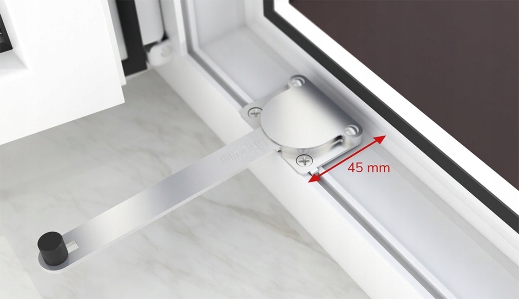 Blokada magnetyczna WINDYY do okien okna drzwi PCV Marka Windyy