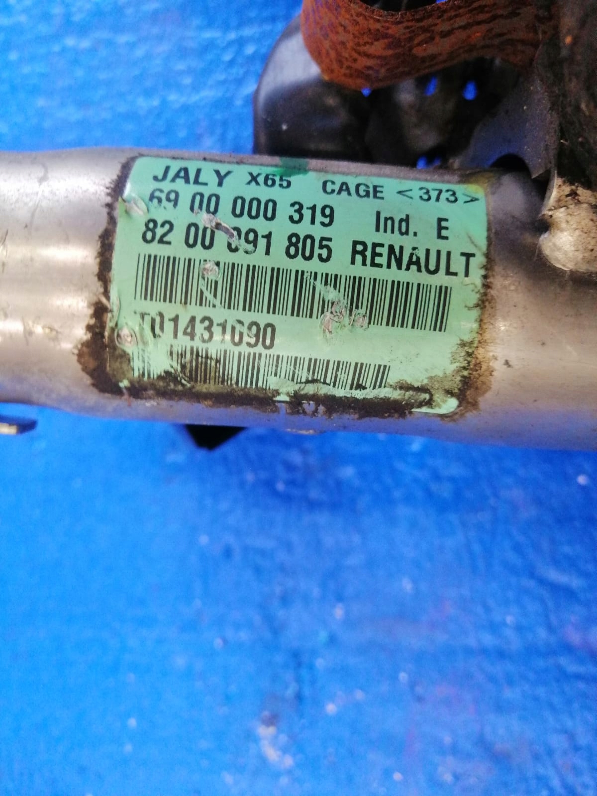 control electrics RENAULT CLIO II 8200091805