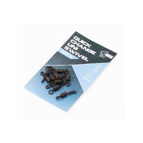 Nash Krętlik Quick Change Uni Rig Swivel Rozm8