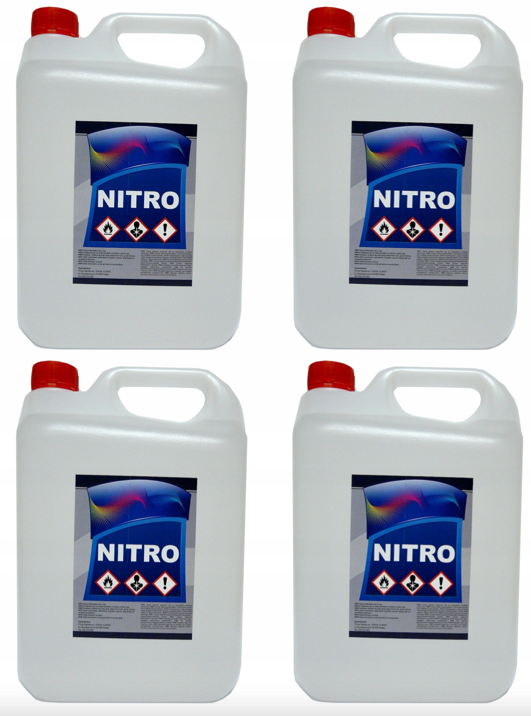 

Rozcieńczalnik Rozpuszczalnik Nitro '1' 5L x 4szt