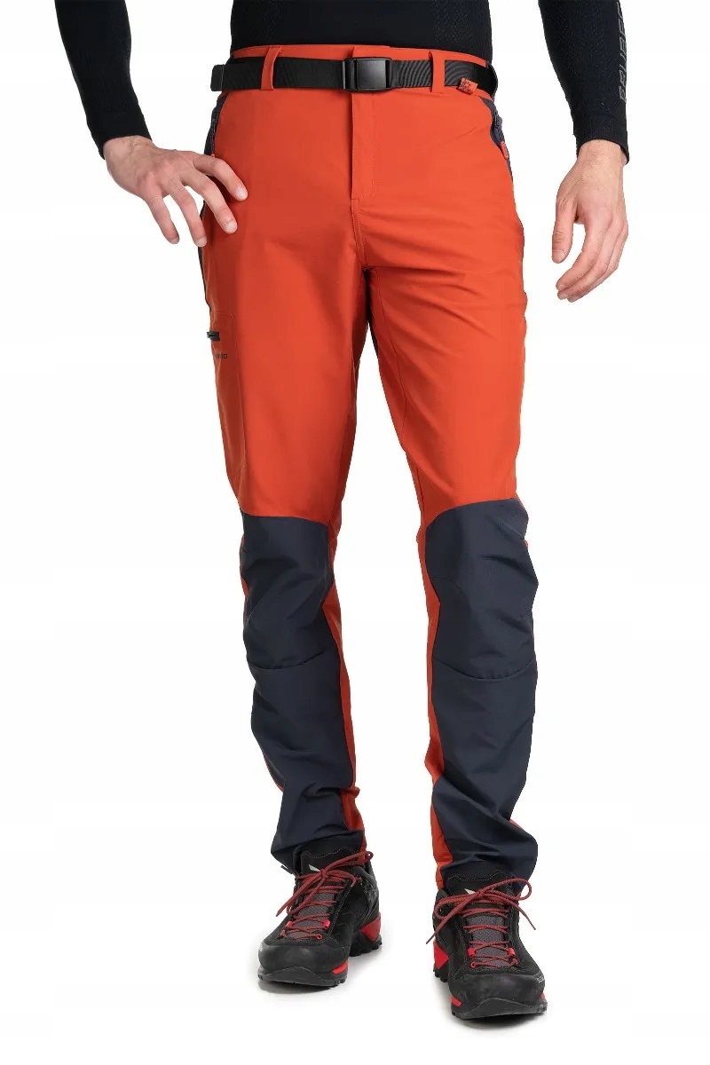 Męskie spodnie trekkingowe Sequoia czerwone M