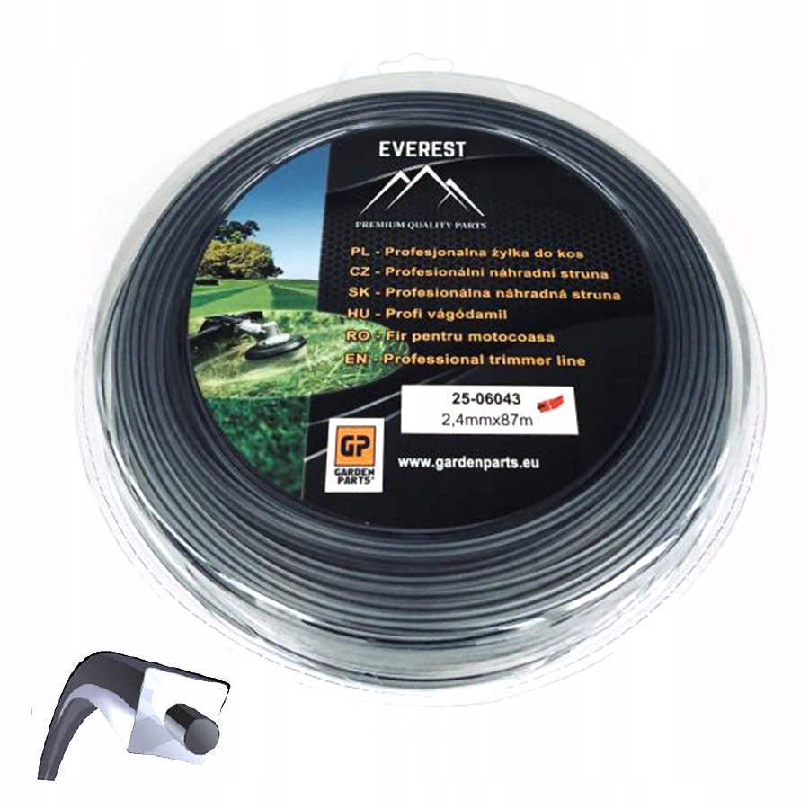 

Żyłka Tnąca Dual Power Line 2,40mm 87M