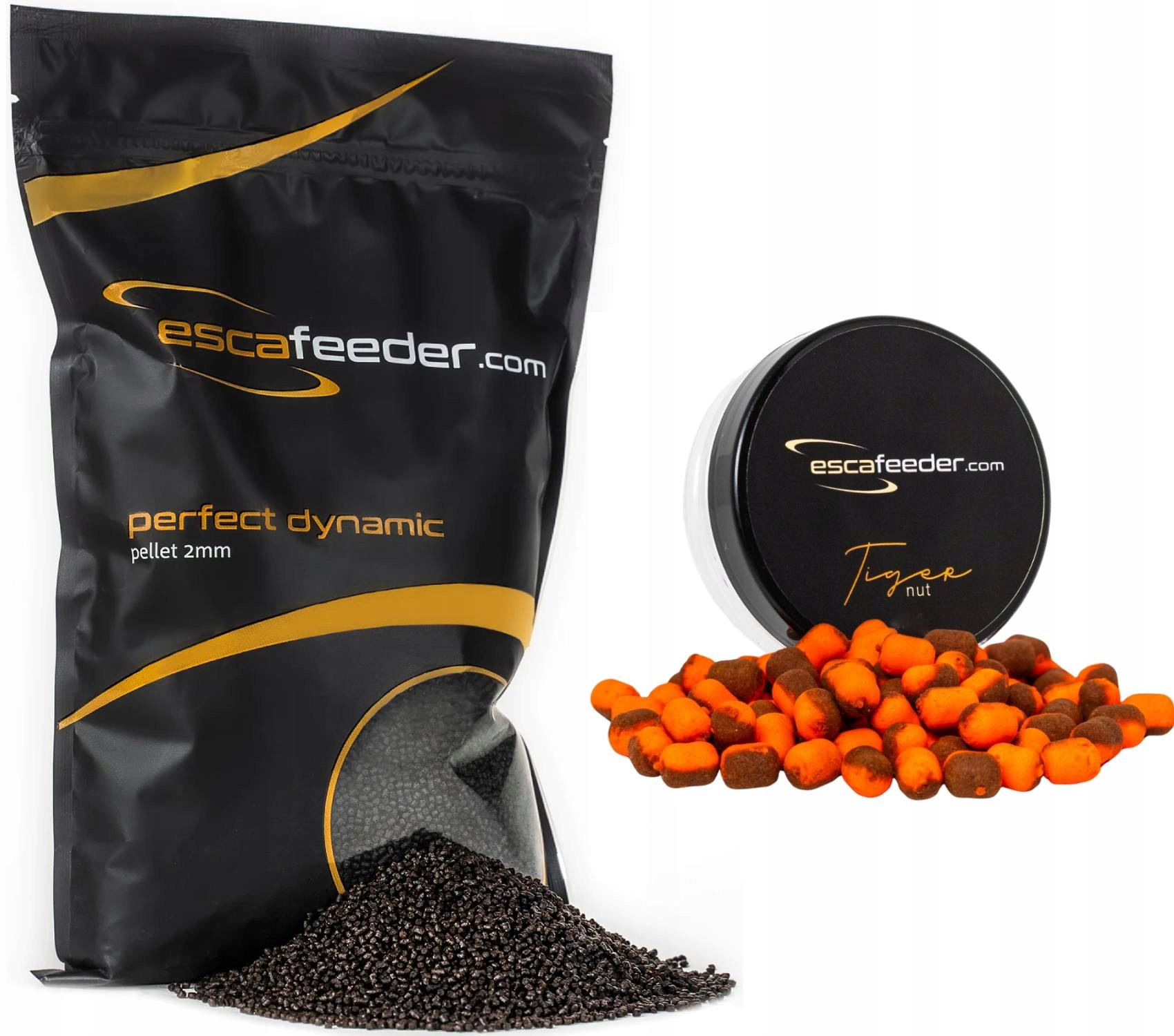 Zestaw Esca Feeder Wafters Tiger Nut 10mm Pellet 2mm Perfect Dynamic
