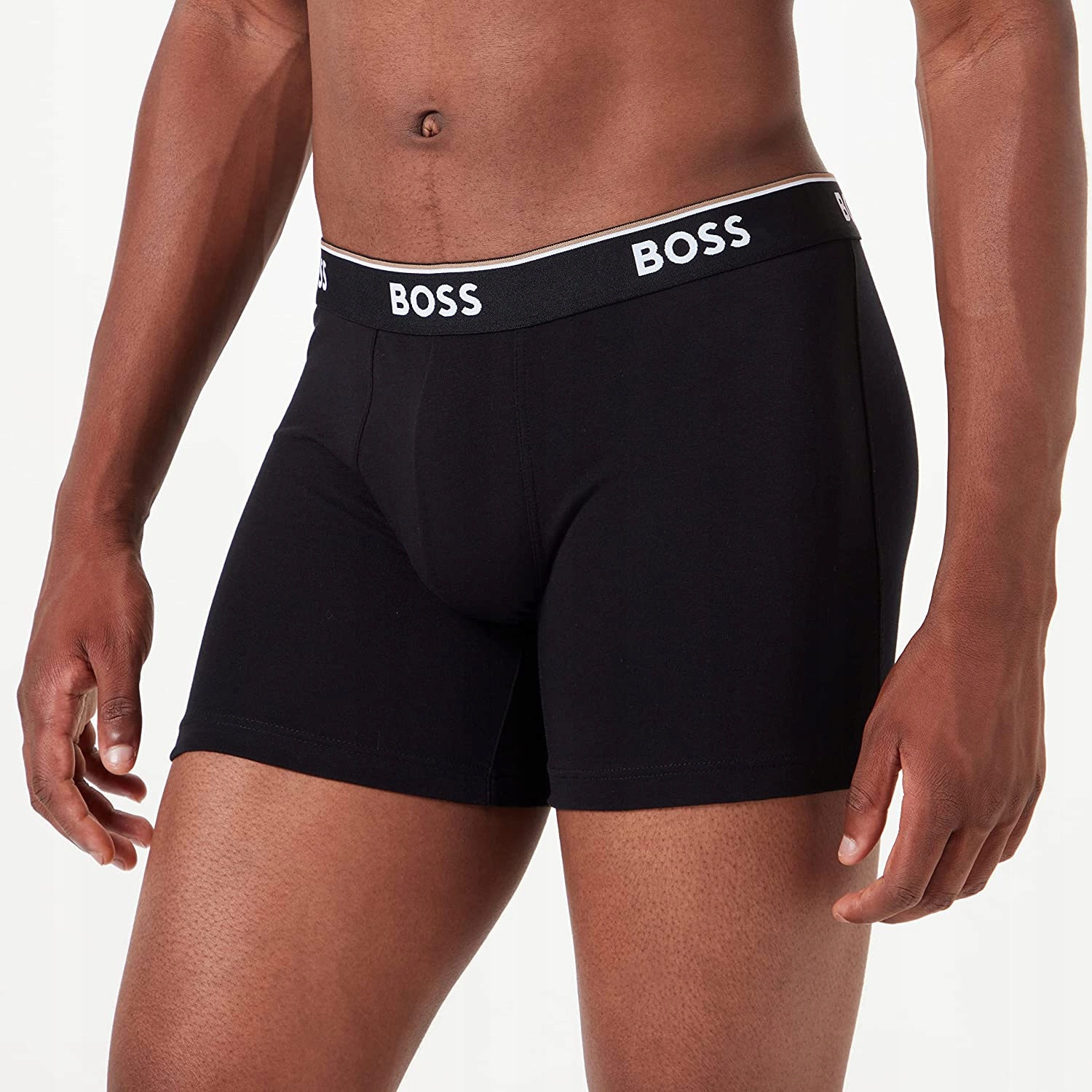 Boss Pánské Boxerky 3 Pack Černé Logo XXL 6FA