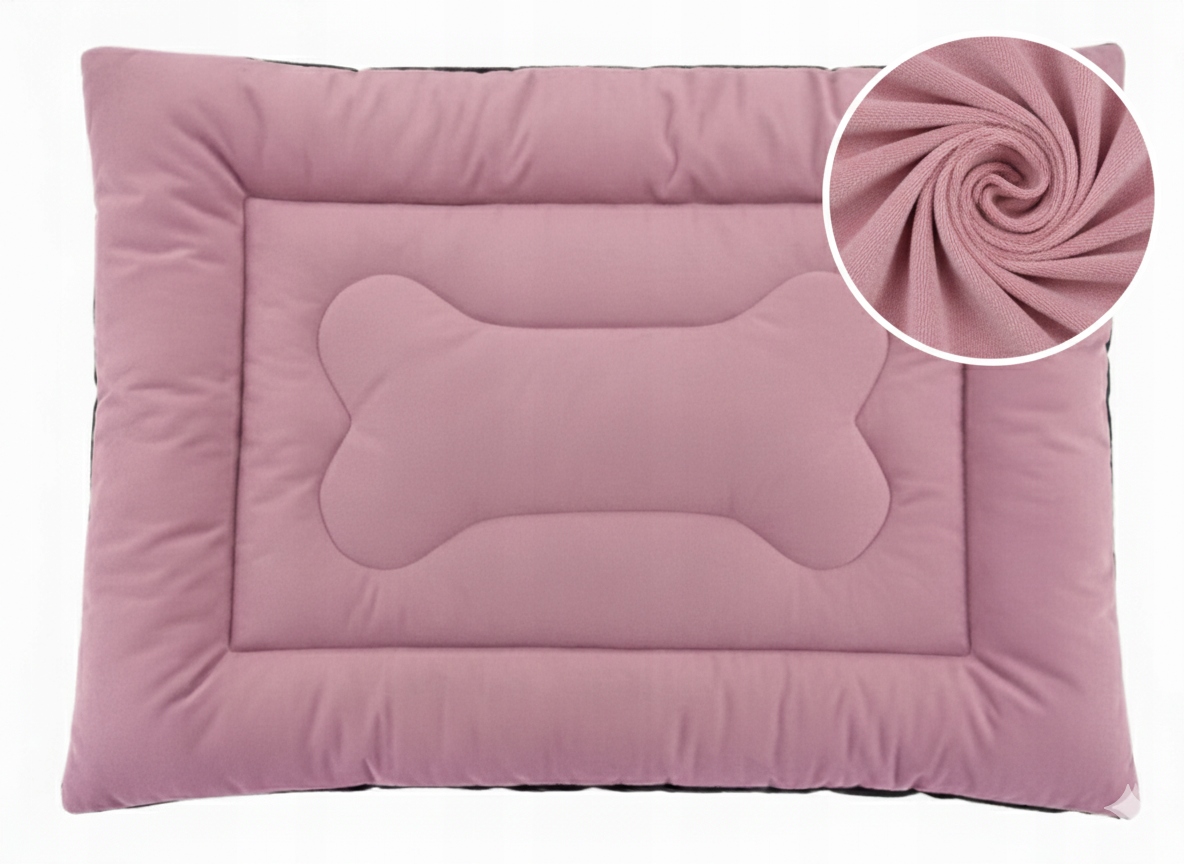 Levně Měkké velurové pelíšek pro psa 130x90 potah polštář