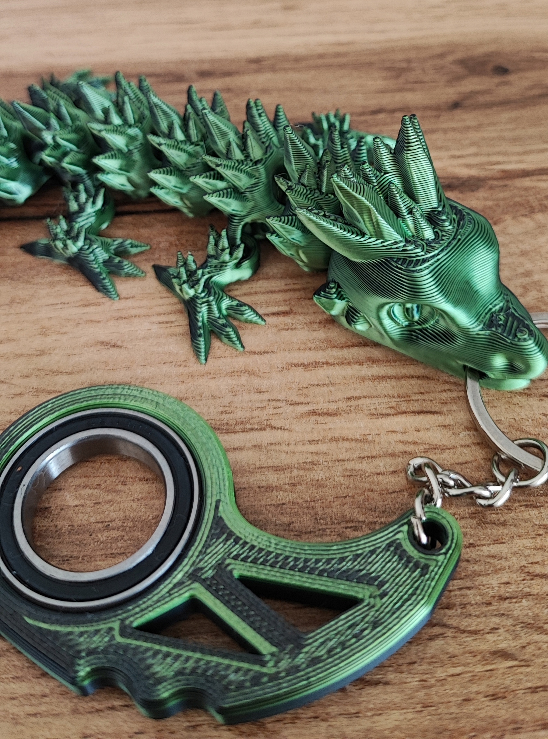 Keyspinner Keyrambit+SMOK CRYSTAL BABY DRAGON TikTok - GREEN Kod producenta 4759346931351