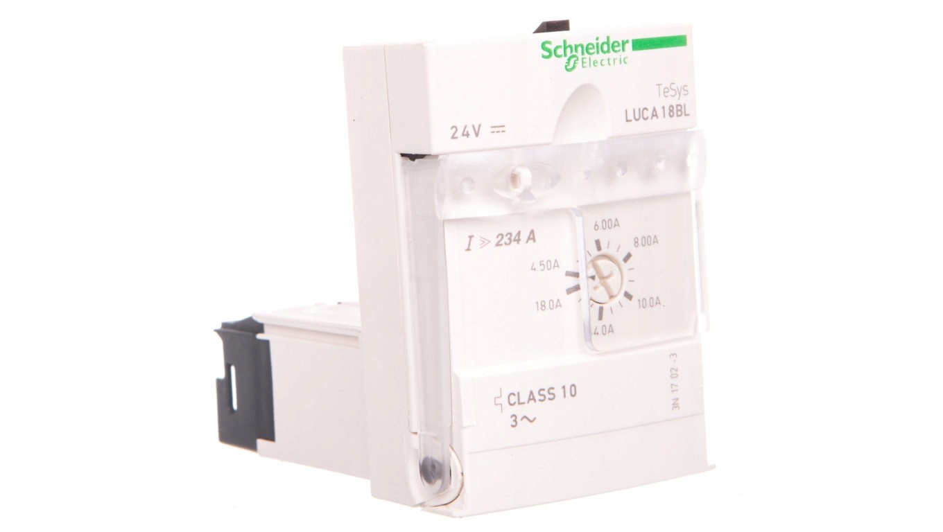 Moduł Sterujący Schneider LUCA18BL 4.5-18A 24V DC Zabezpieczenie Silnika Lu