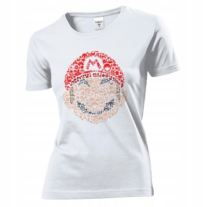 

Koszulka damska Super Mario XXL