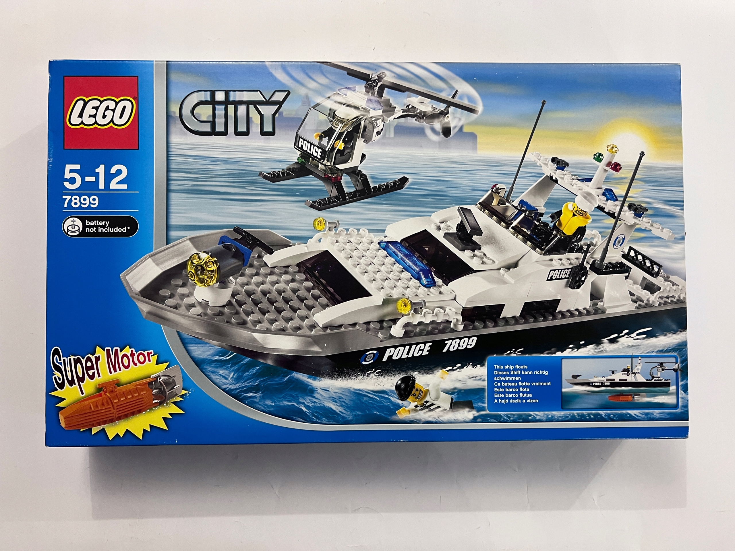 LEGO 7899 City Police Boat Unikat 2006r