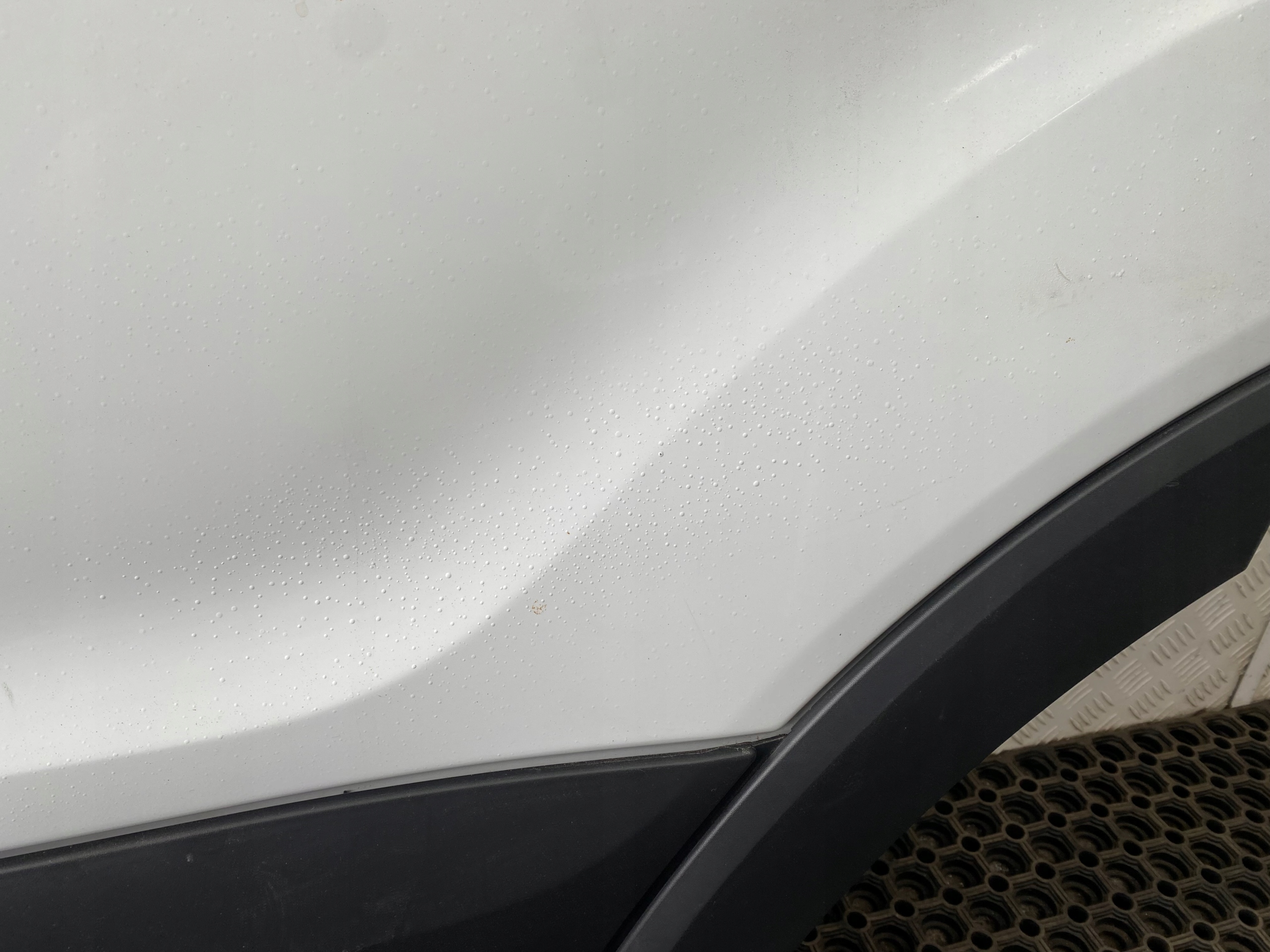 FORD TRANSIT MK8 13-25 door front right complete front FROZEN WHITE OE