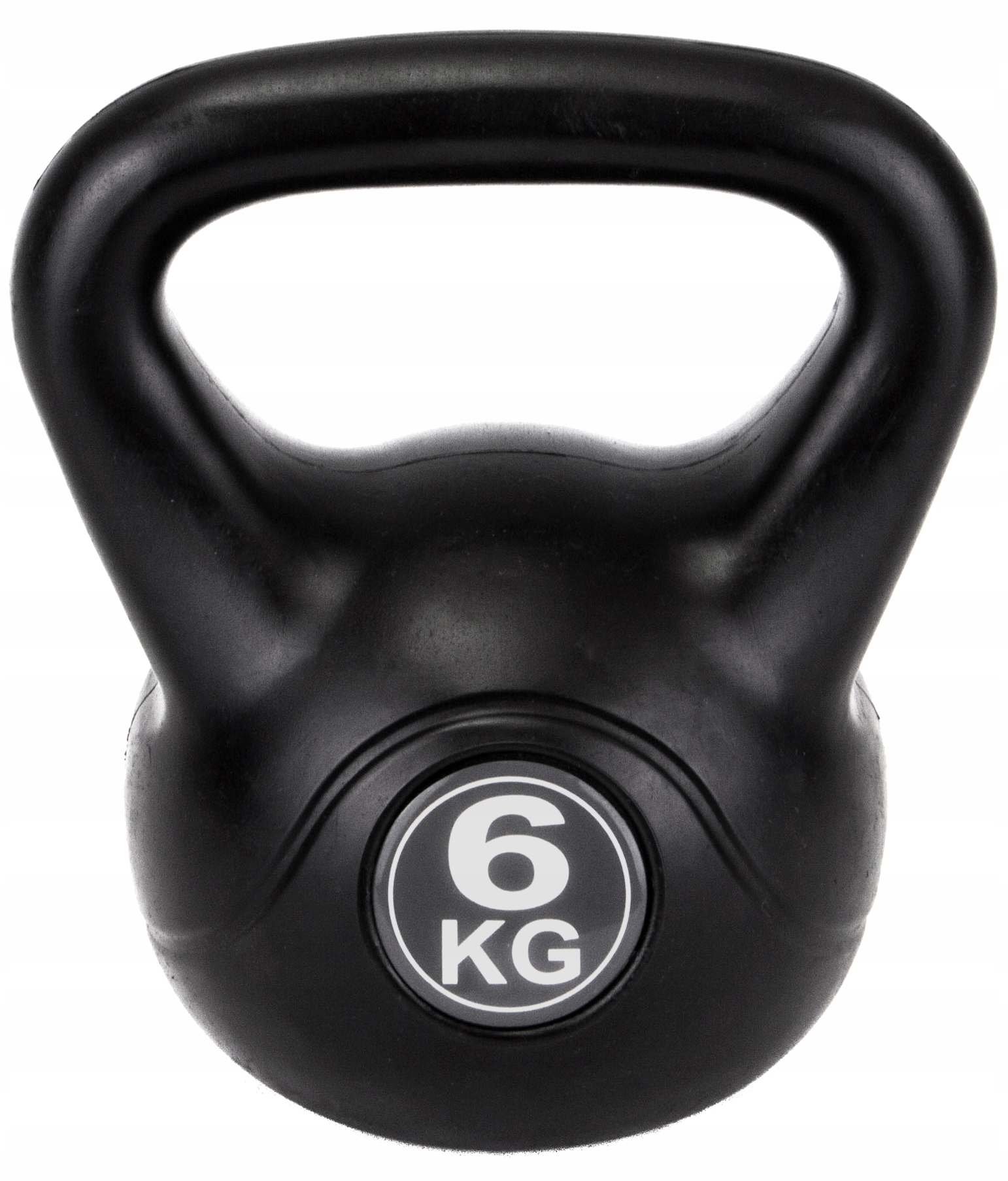 Hantla Ciężar Kettlebell Bitumiczny Vivo FG031 6kg