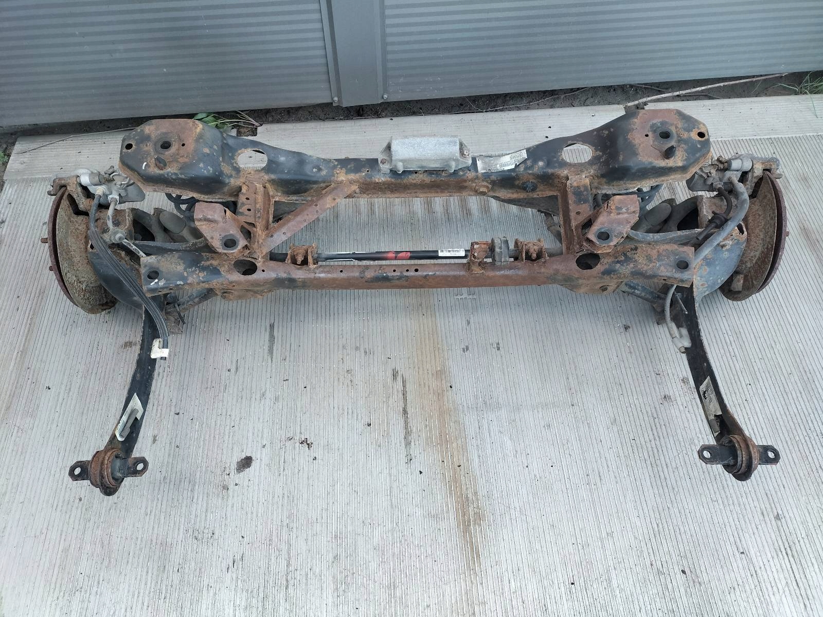 complete sususpension sider axle beam rear part VOLVO S40 II
