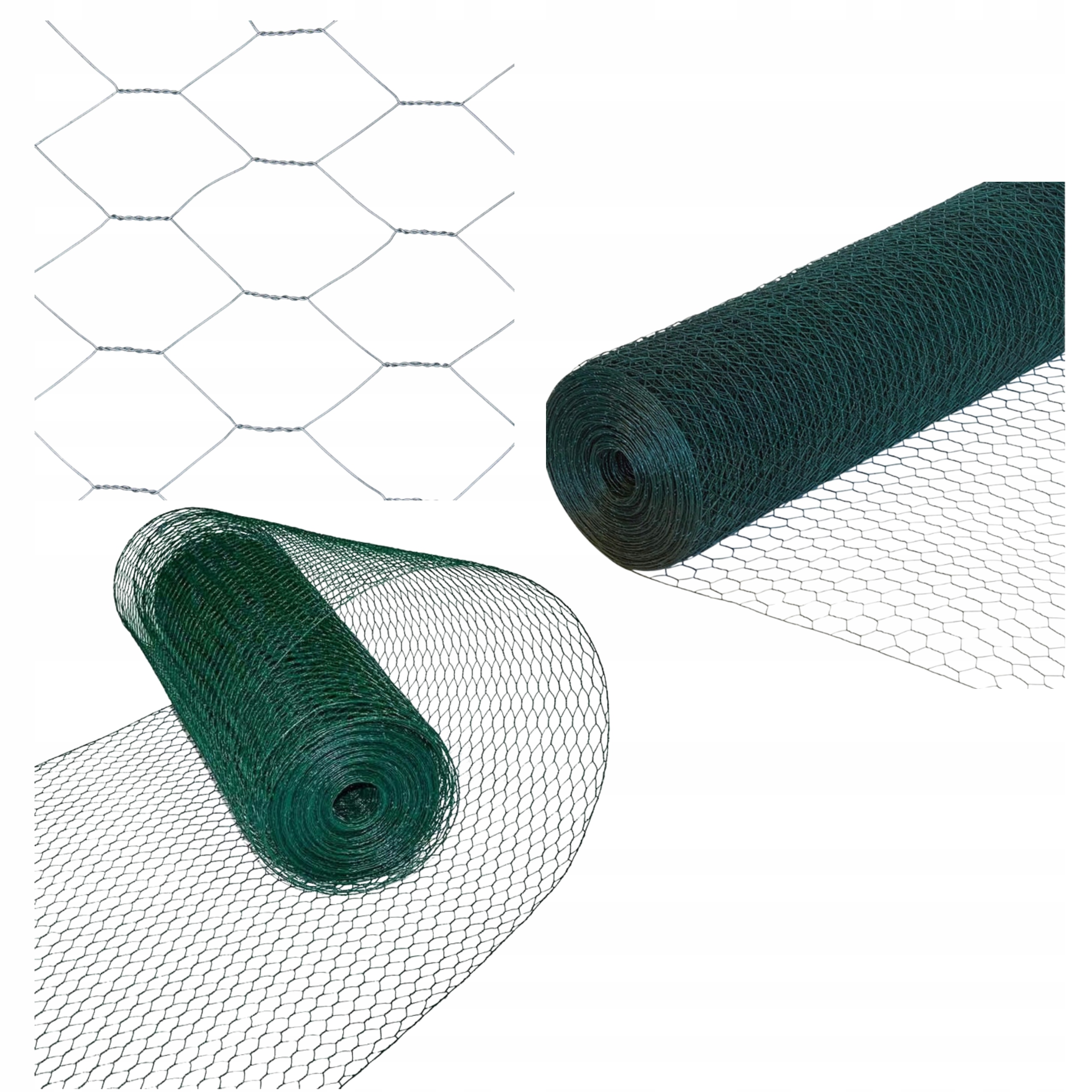 Siatka Hodowlana 25M 1,00 M Do Woliery 25 Mb Woliera 25M2 Rolka Oczko