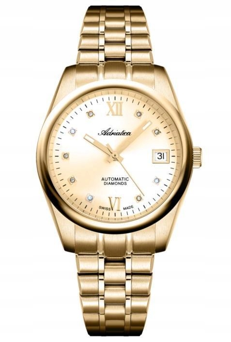 Nové Originální dámské hodinky Adriatica A3198.1181DA s diamanty