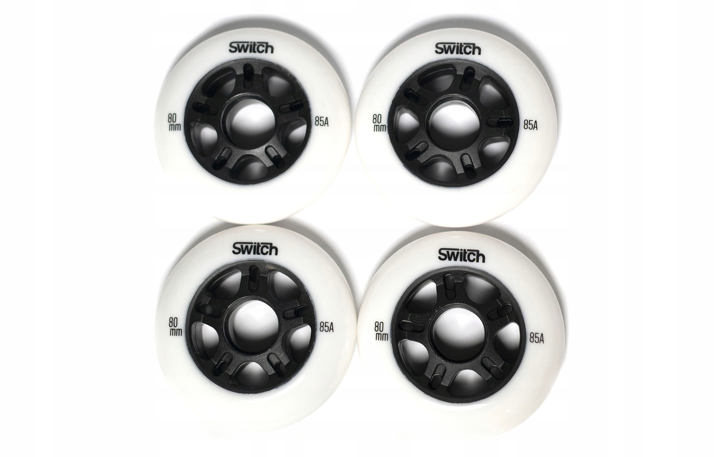 Kółka Do Rolek 80mm (shr) Pu 85A 4szt. Szybkie!!