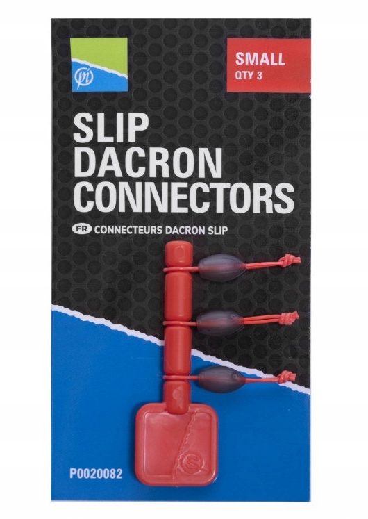 Łącznik Preston Slip Dacron Connector Red Small