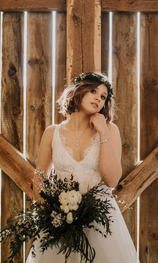 NASZYJNIK MIGDAŁ ślubny podwójny wesele ślub SREBRNY na prezent Marka Kokonet