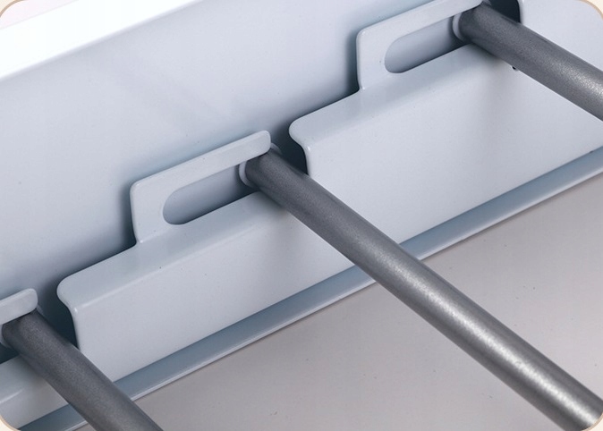 Suszarka Ścienna Rozkładana Na Pranie Biała 80cm Głębokość produktu 2.5 cm