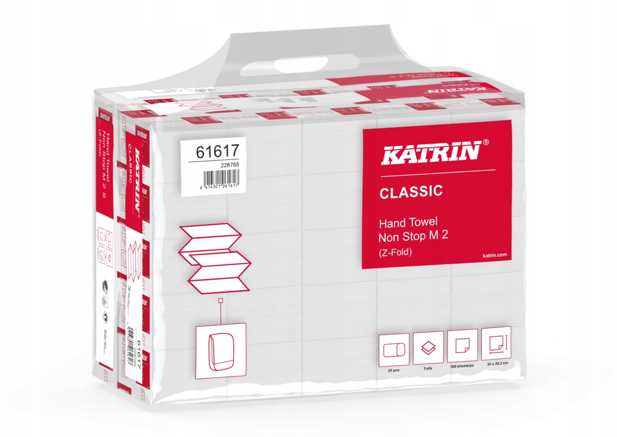 

Katrin Ręcznik Zz Biały One Stop 61617 4000szt