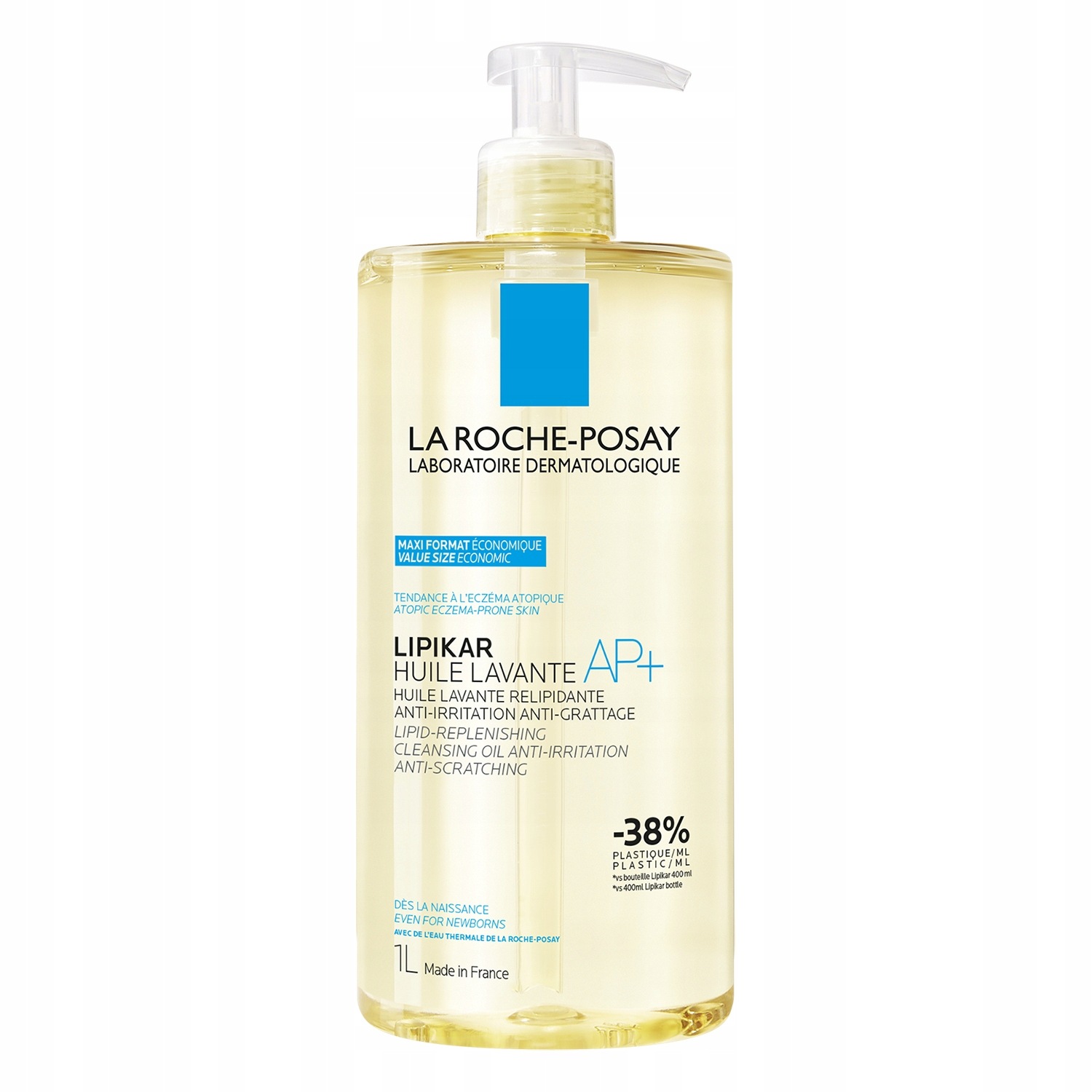 La Roche-Posay Lipikar Olejek myjący skóra sucha i podrażniona 1000 ml