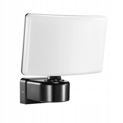 Fasádní Lampa Halogenová Led 30W 4000K Černá IP65