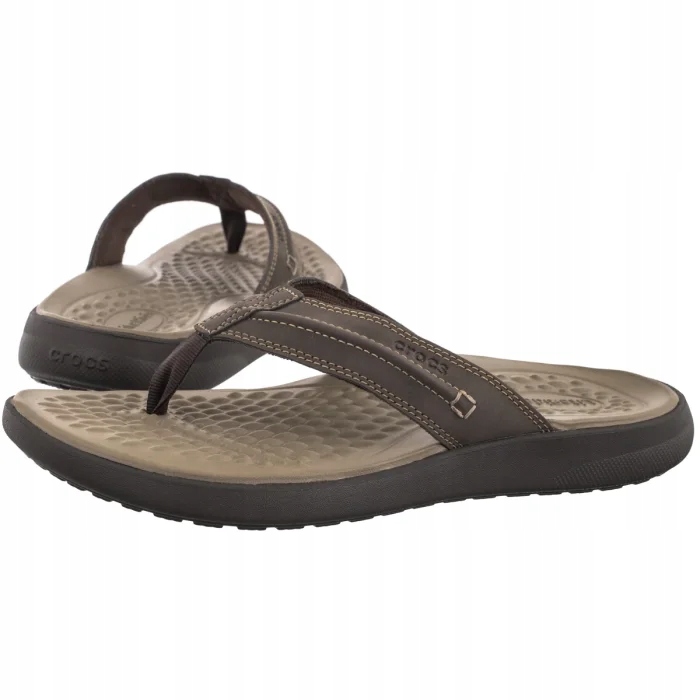 Pánské boty Nazouváky Crocs Yukon Vista II Espresso 209332-206 Hnědé
