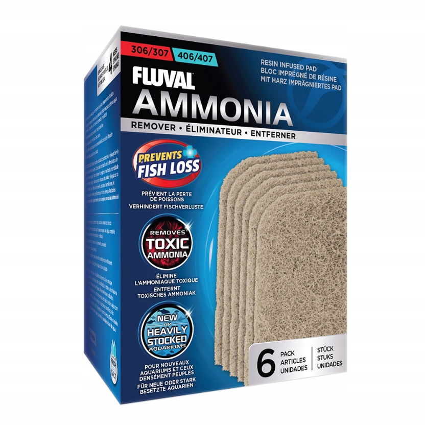 

Fluval Ammonia Remover Wkład Redukujący Amoniak