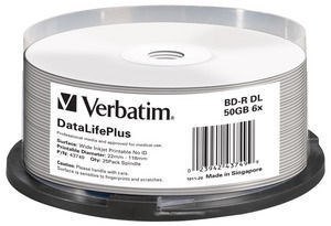 Verbatim DataLifePlus Bd-r 50 Gb 25 szt.