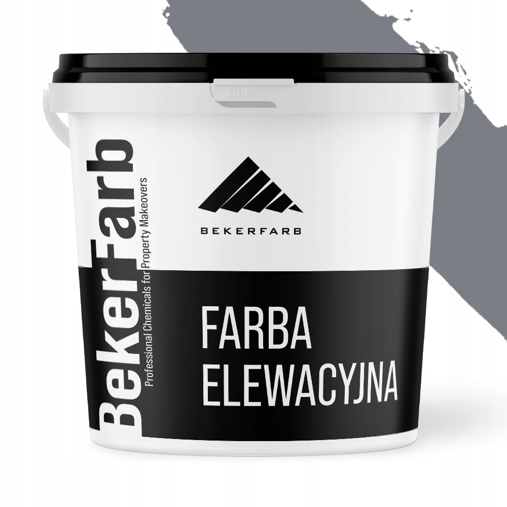 Barva pro malování fasád a fasád Premium Ocelovo-granátová 5L