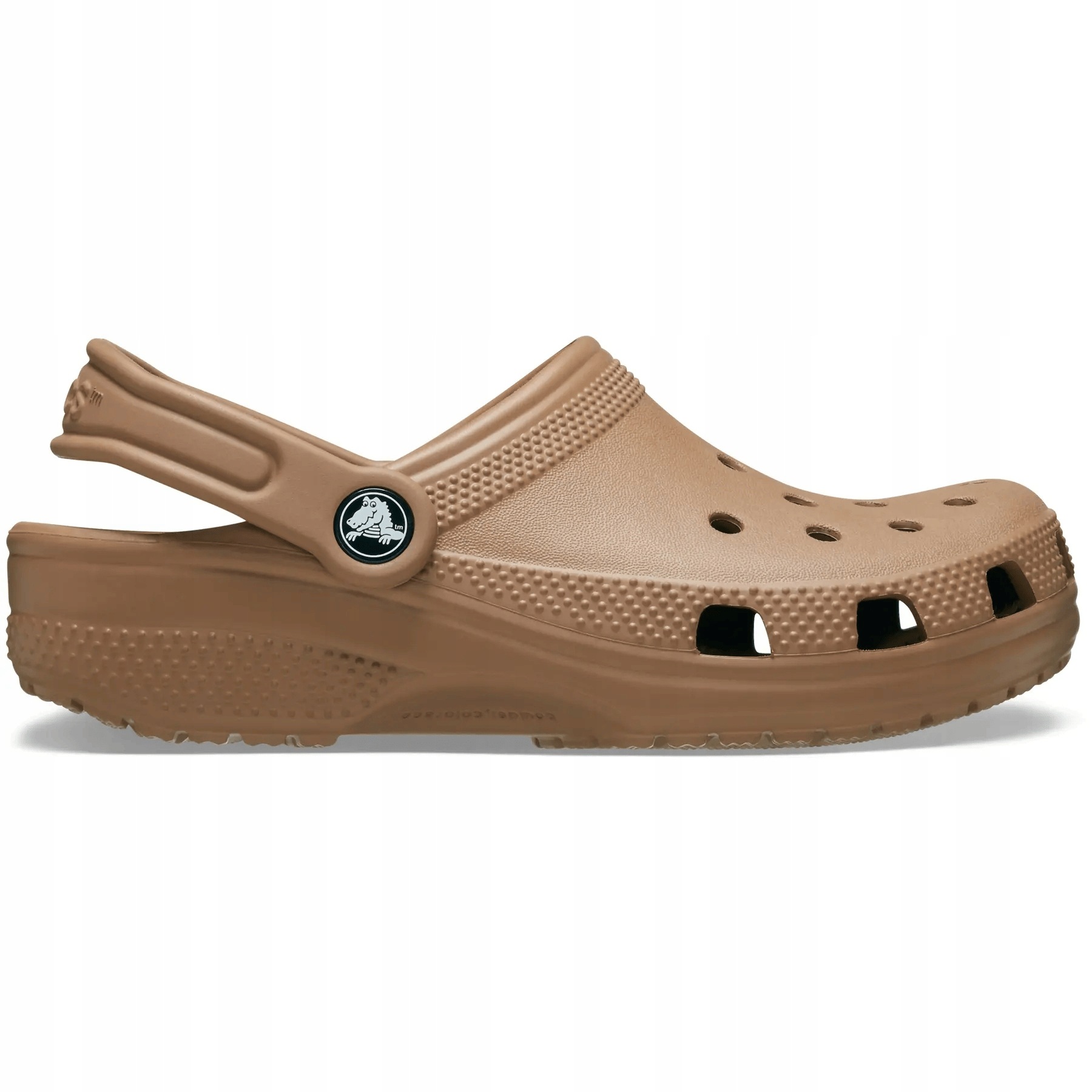 Crocs Klapki Classic Kids Clog brązowe 38-39
