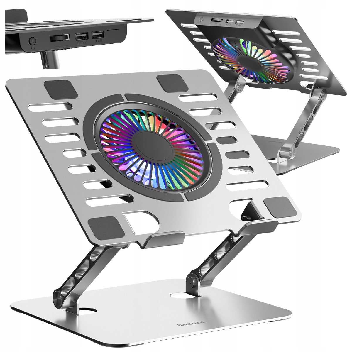 Podstawka chłodząca pod laptopa Huzaro Hold 4.0 RGB