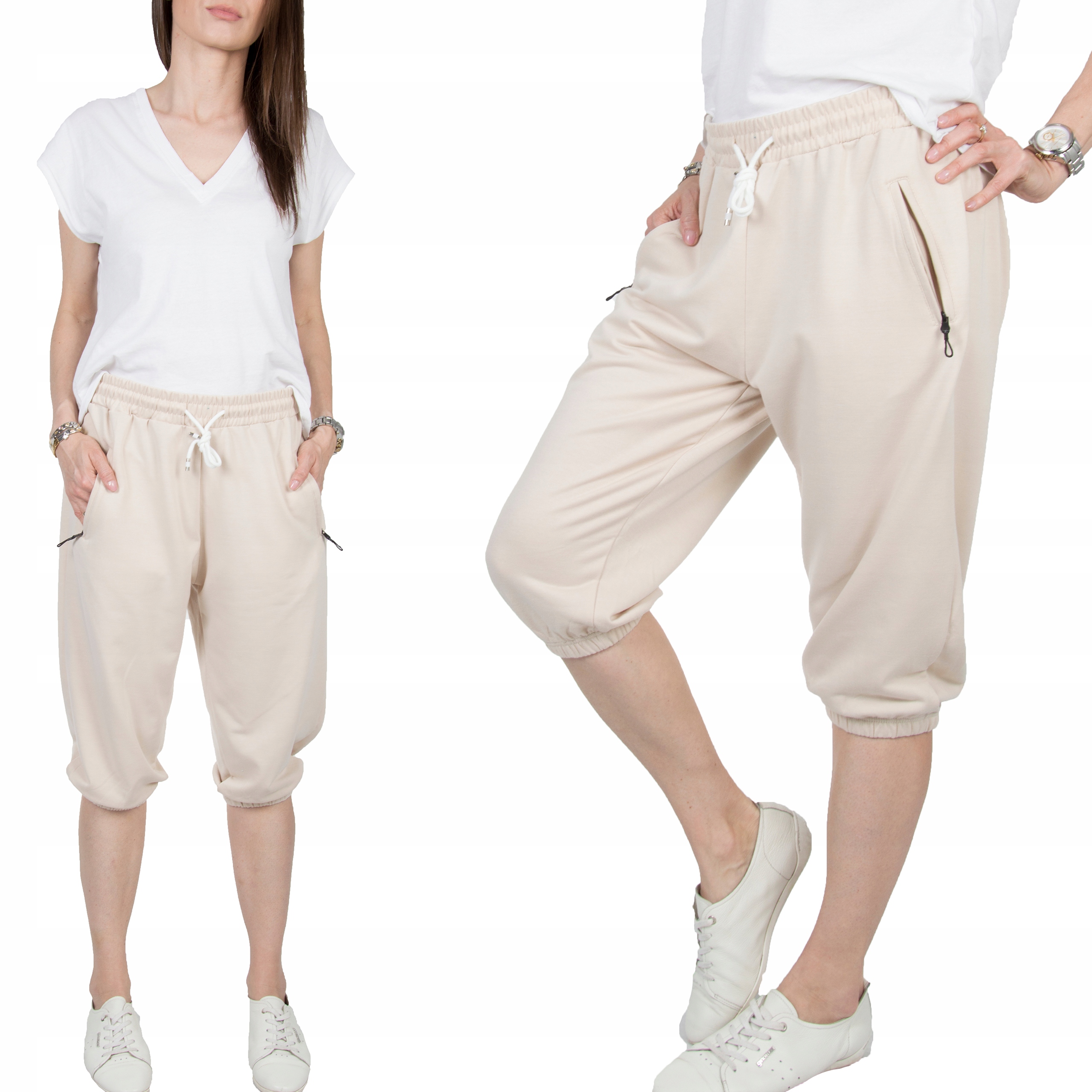 

K101 Spodnie damskie rybaczki Kolory 3XL/4XL