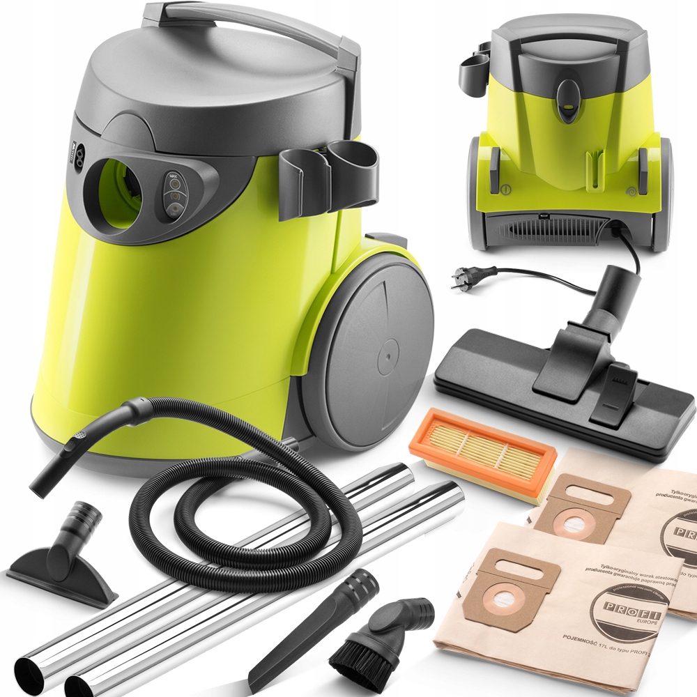 Odkurzacz Sucho Profi 10.0 Zasięg 11m Mocny 1040W